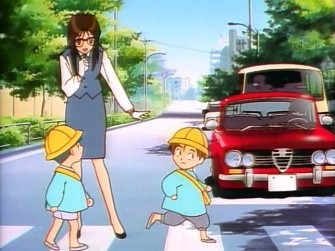 Des Alfa Romeo dans un manga