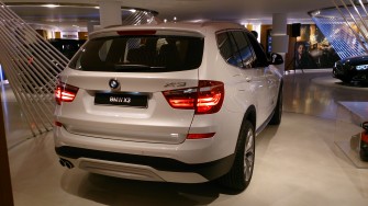 Présentation de la nouvelle BMW X3