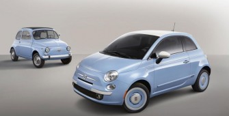 Une Fiat 500 encore plus vintage