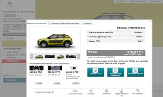 Configurateur : Citroën C4 Cactus