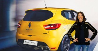 Margot Laffite, ambassadrice de Renault Sport