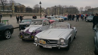 La Traversée Estivale de Paris en anciennes