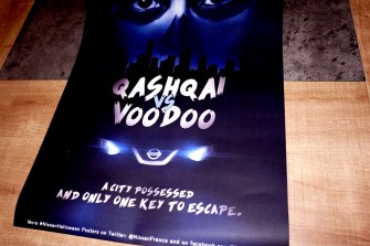 Nissan s’affiche pour Halloween !