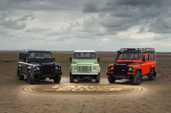 Land Rover Defender : 3 Editions Spéciales et au revoir !