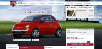 Configurateur : Fiat 500C
