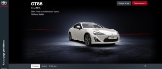 Configurateur : Toyota GT86