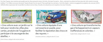 « Dessine la voiture de tes rêves » concours by Toyota
