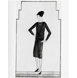 Le dessin paru dans un numéro de Vogue de 1926 aux USA