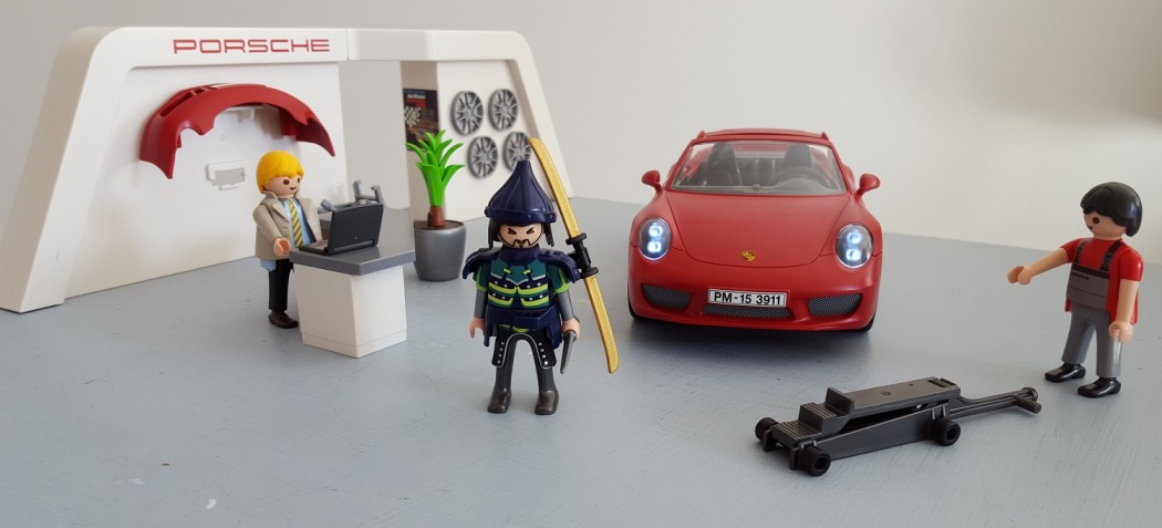 porsche playmobil rouge