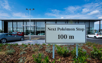 Mercedes Benz attire les chasseurs de #PokemonGO