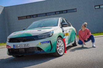 L’Opel Corsa Rally Electric conçue par Elisa Klinkenberg