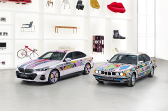 Une BMW i5 au style d’une précédente Art Car