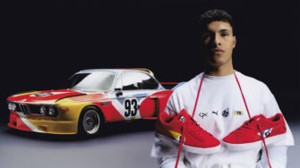 BMW et Puma révèlent une nouvelle collection inspirée par la BMW Art Car d’Alexander Calder