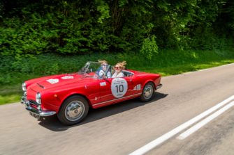 Le Rallye des Princesses en Alfa Romeo Junior Veloce !