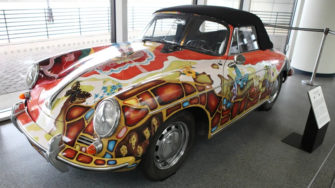 La Porsche 356 de Janis Joplin : quand une icône du rock a transformé sa voiture en œuvre d’art