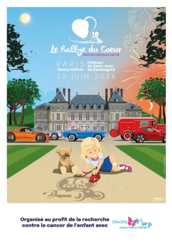 Vanessa au départ du Rallye du Cœur : quand envoiturecarine.fr roule pour la bonne cause