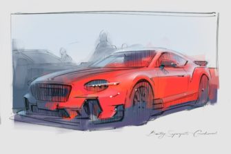 Goodwood 2026 : quand Bentley invite un artiste à immortaliser ses voitures plutôt qu&rsquo;un photographe