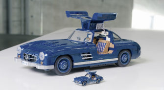 Une icône à construire : la Mercedes-Benz 300 SL de Mattel Brick Shop, une œuvre d’art à l’échelle 1:12