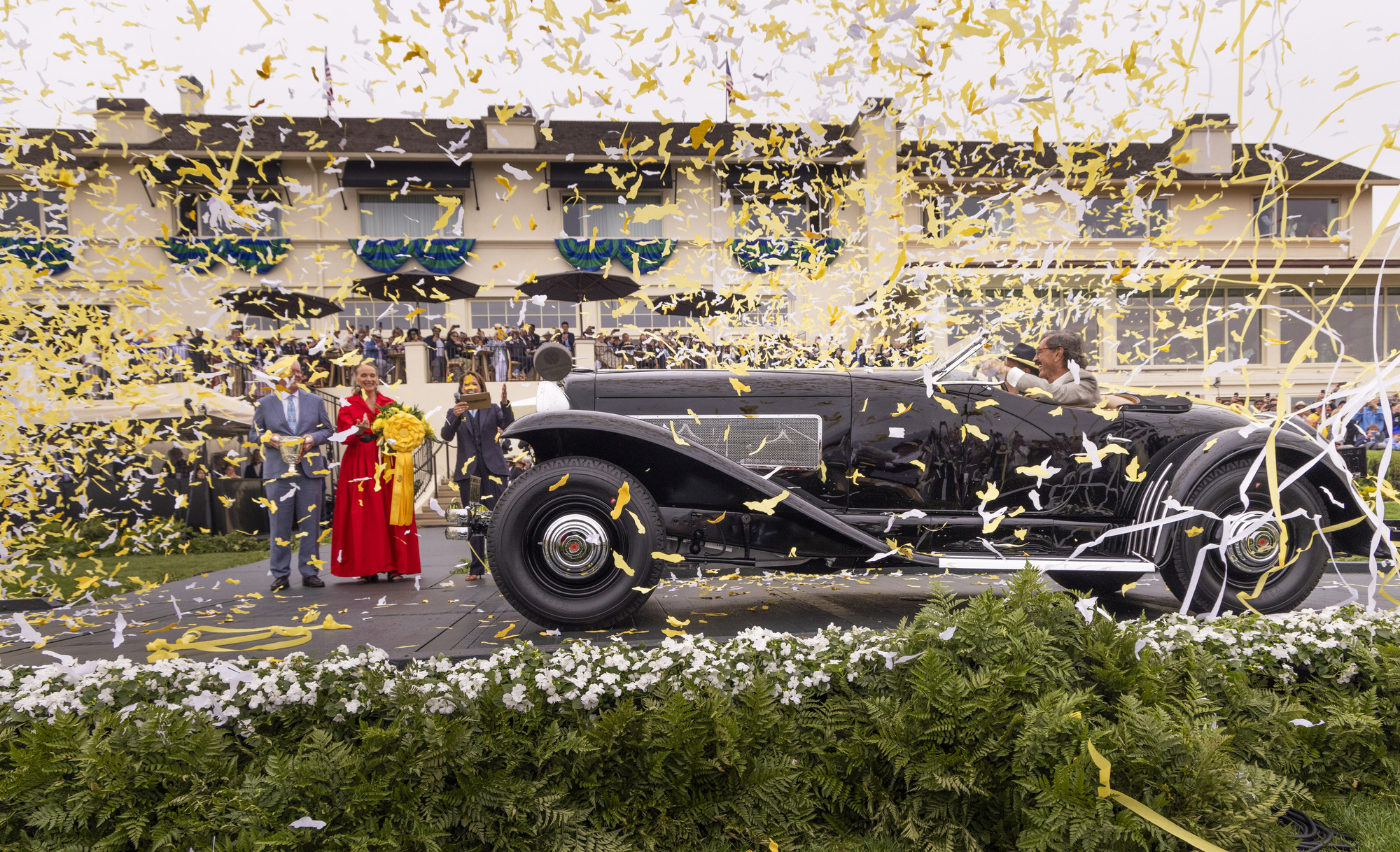 Monterey Car Week 2026 Duesenberg 1935 sacree Best of Show a Pebble Beach