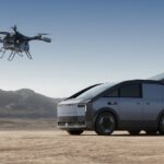 pick up tout terrain et drone electrique XPeng He Xiaopeng Land Aircraft Carrier