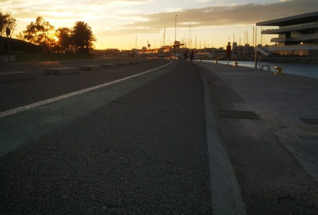 circuit F1 Valence abandonne le long du port