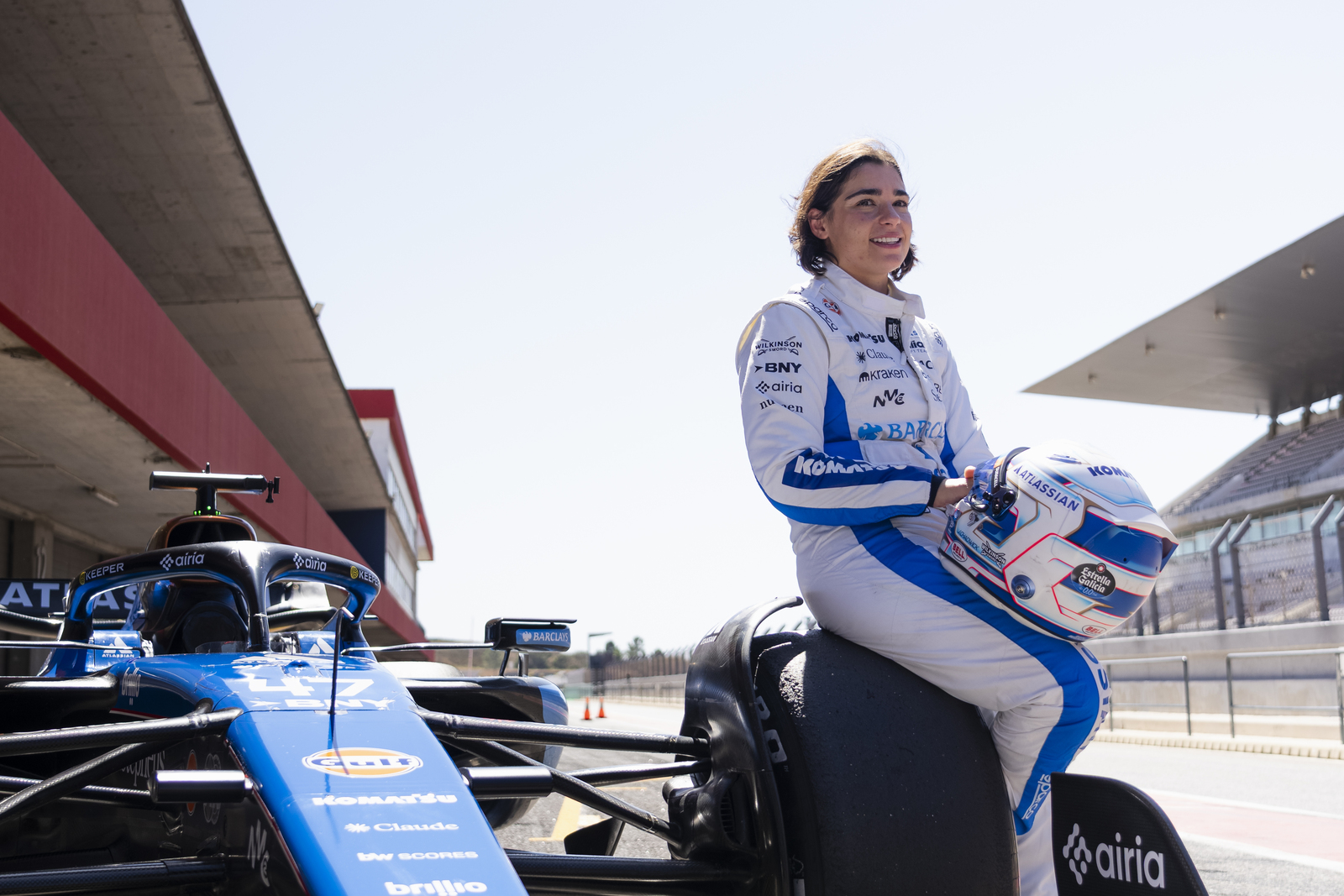 32 tours à Portimão et zéro posture : pourquoi le test F1 de Jamie Chadwick me fait un bien fou