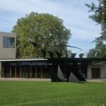 Vue du parc et des bâtiments de la Fondation Beyeler.