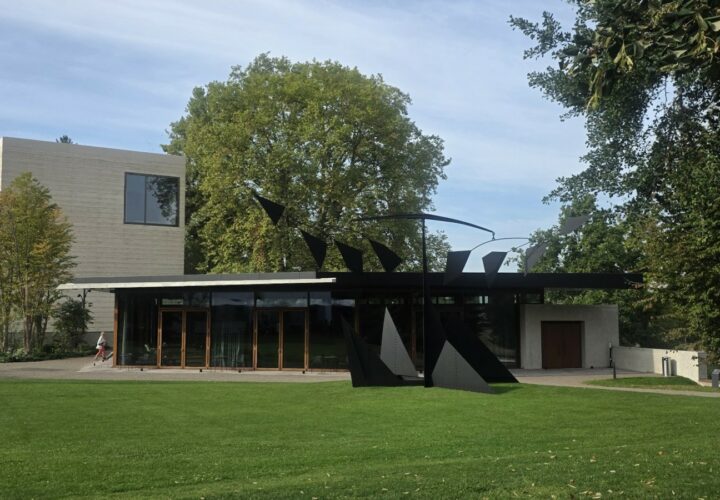 Vue du parc et des bâtiments de la Fondation Beyeler.
