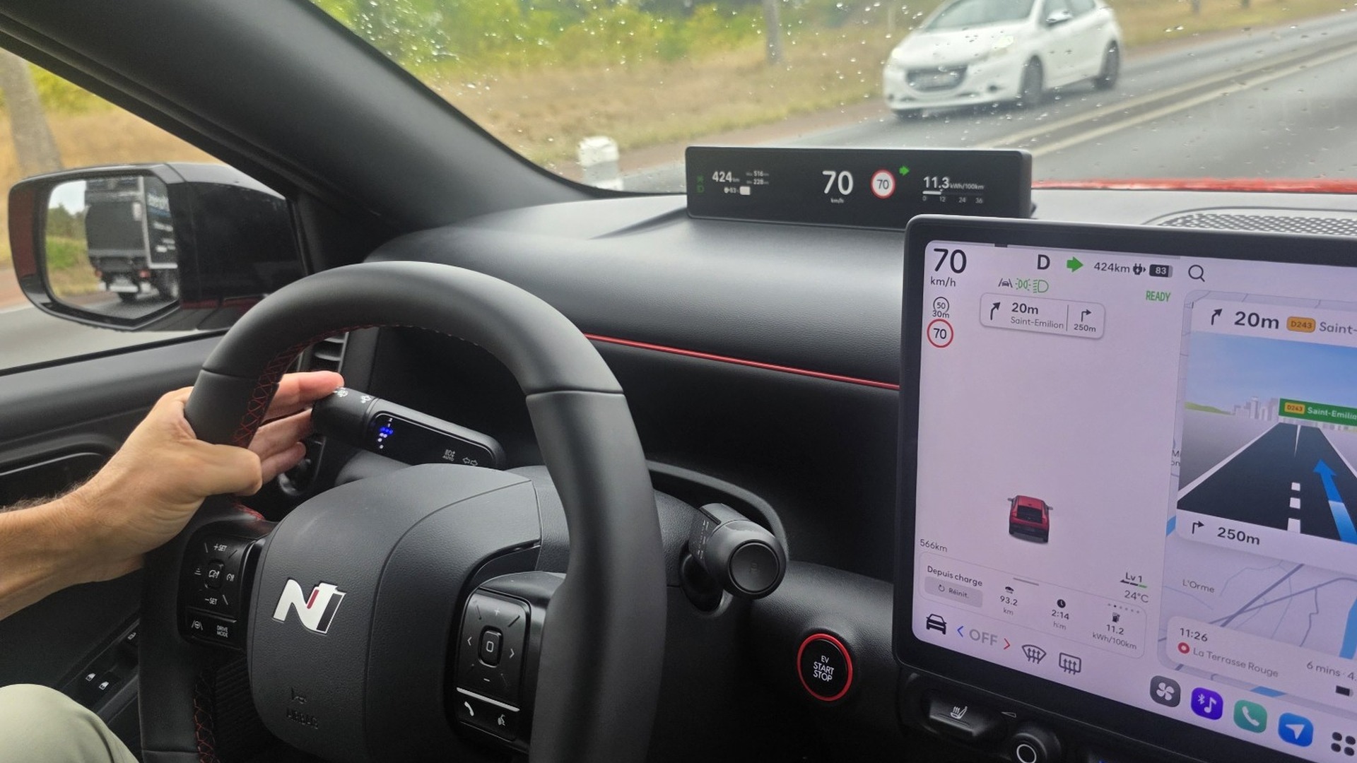 Hyundai IONIQ 3 — intérieur, vue 7
