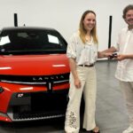 Margaux Pinot championne de judo et ambassadrice Lancia Ypsilon Ibrida HF Line