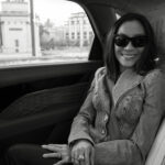 portrait de l actrice Michelle Yeoh ambassadrice officielle de Bentley Motors